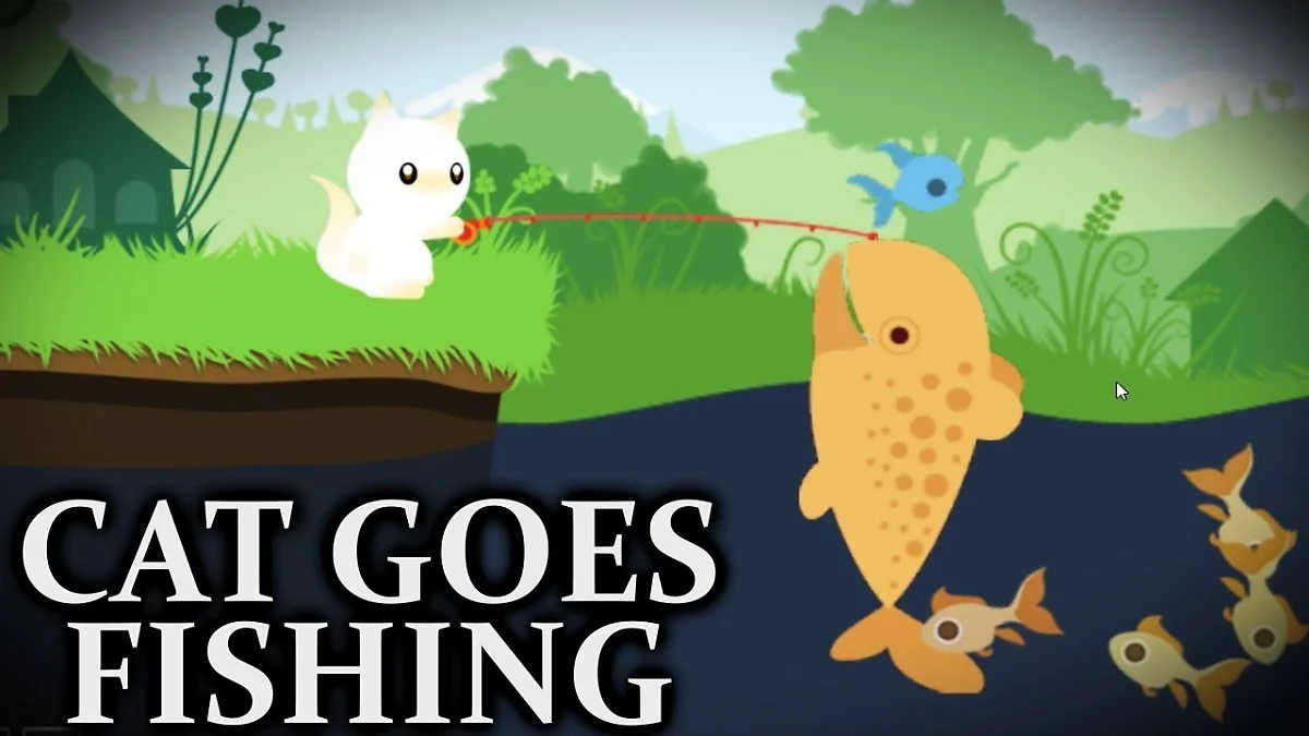 Cкачать Cat Goes Fishing на андроид бесплатно, полная версия apk